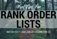 FMstudent's Give Tips for Your Rank Order Lists