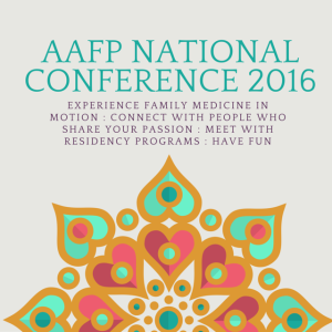 AAFP National Conference 2016