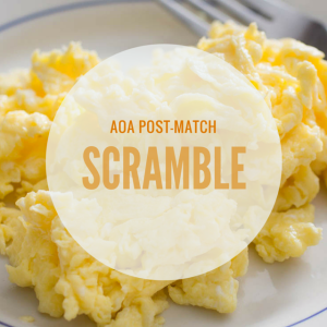 AOA Post-Match Scramble