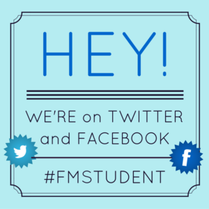 FMstudent is on Twitter and Facebook