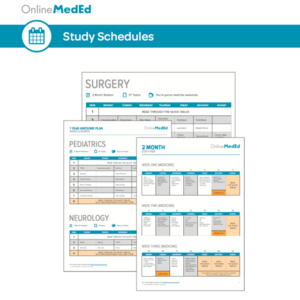 Free study schedules to guide your video use!